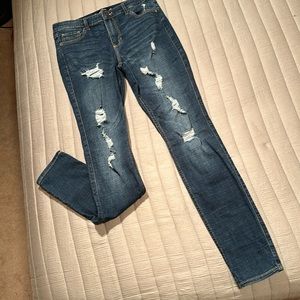 Hollister high rise skinny jeans, size 29